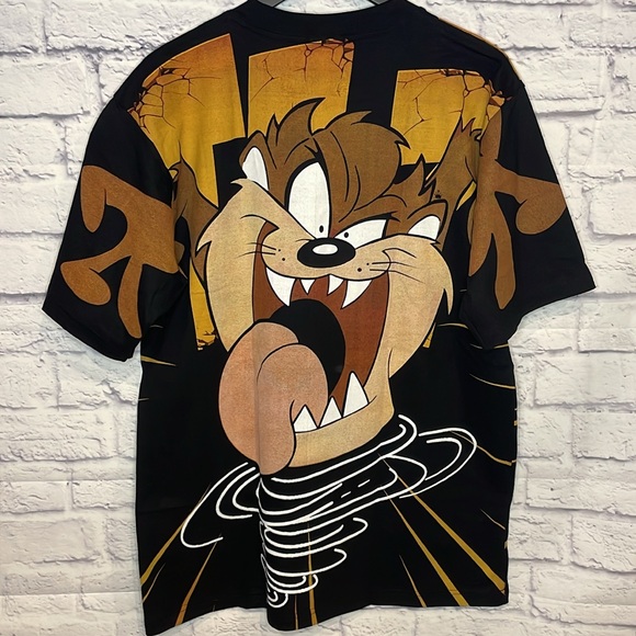 Vintage Taz Looney Tunes Overprint Tee - Picture 4 of 8